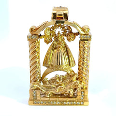 Pendant ‘Virgen de la Caridad del Cobre’ 98 10K