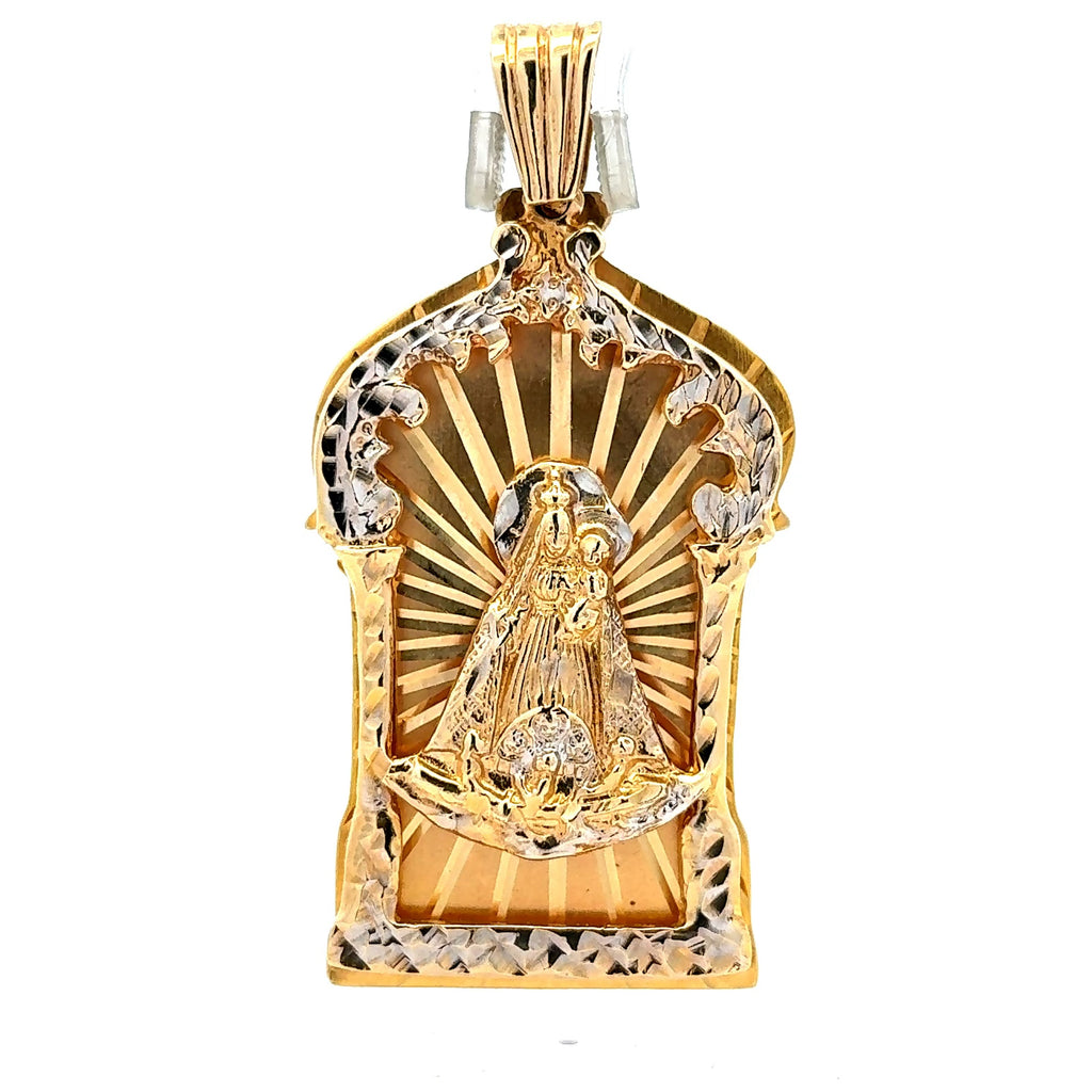 Pendant ‘Virgen de la Caridad del Cobre’ 71.5 14K