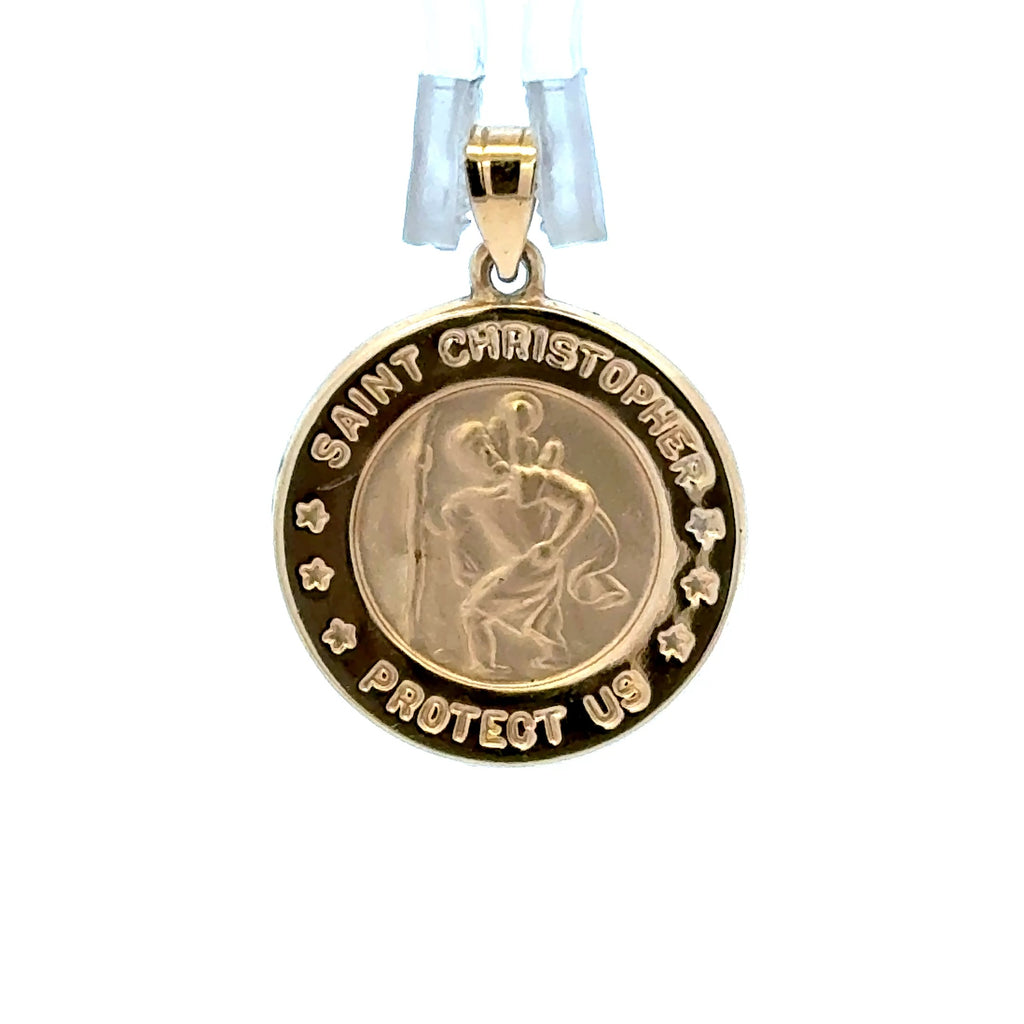 Pendant Saint Christopher 26 10K