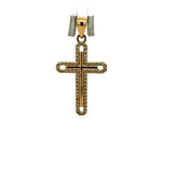 Pendant Cross with CZ 34.5 10K