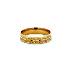 Ring Men’s Wedding Band 10.5 5mm 10K