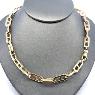 Chain Anchor Box Link 6mm 24" 14K