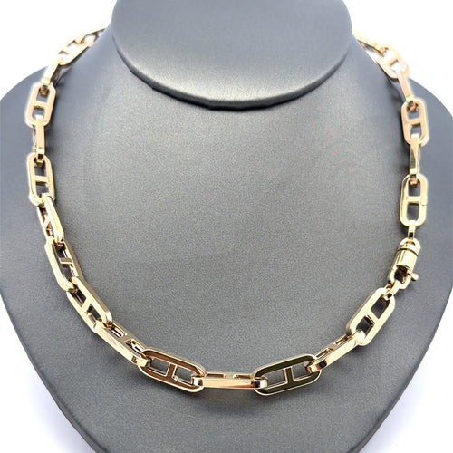 Chain Anchor Box Link 6mm 22" 14K