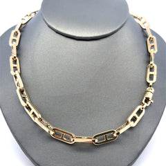 Chain Anchor Box Link 6mm 24" 14K