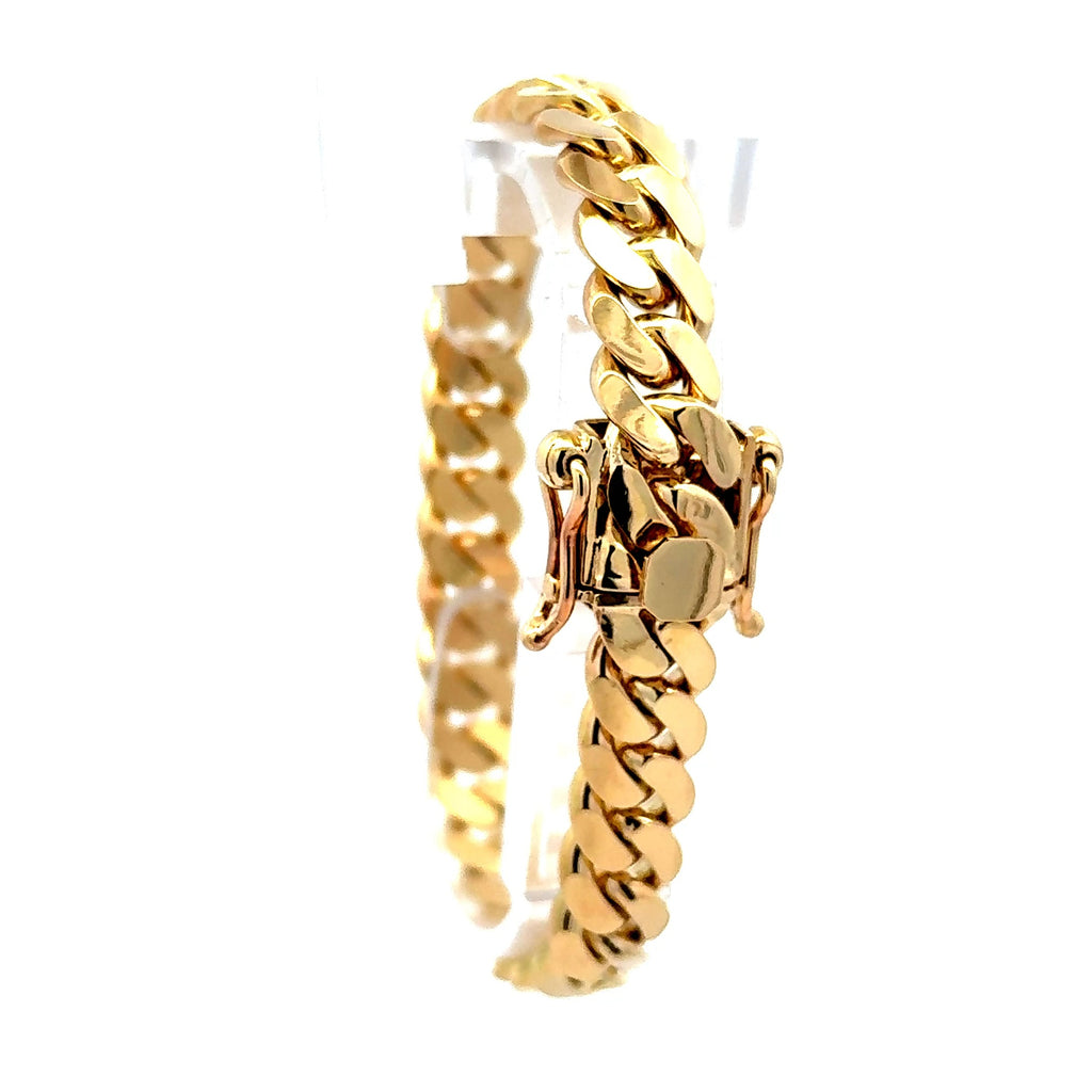 Bracelet Cuban Link 9mm 8" 10K
