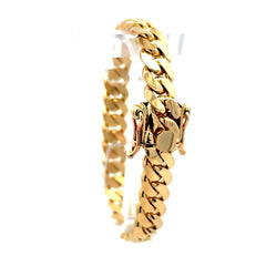 Bracelet Cuban Link 9mm 8" 10K