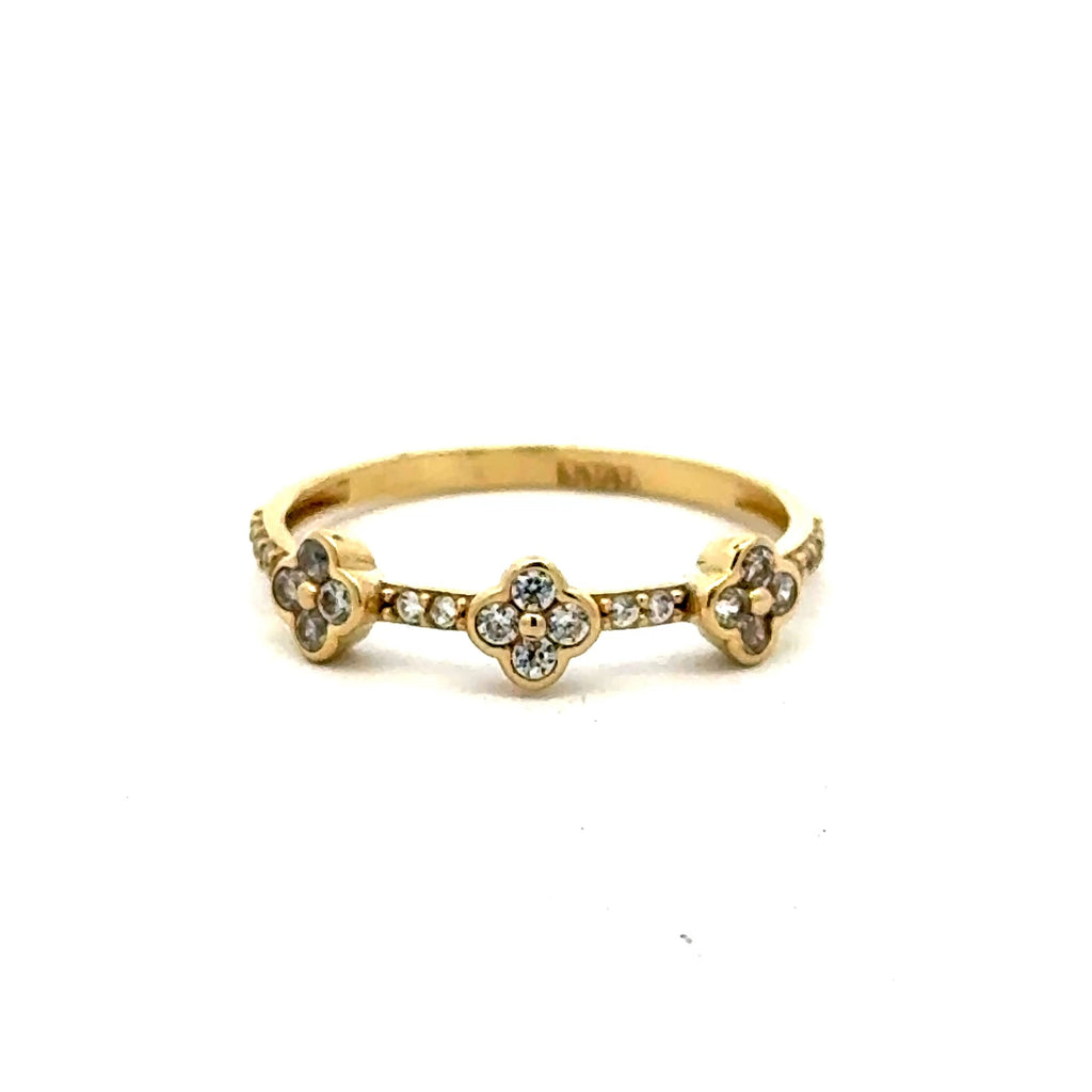 Ring Chic Women 7 1.5mm 10K