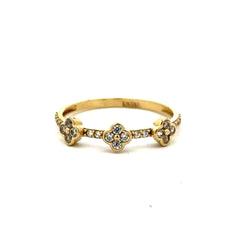 Ring Chic Women 7.5 1.5mm 10K