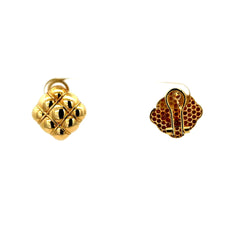 Earrings Omega 15.5 15.5mm 10K