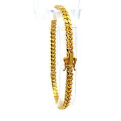 Bracelet Cuban Link 5mm 8" 14K