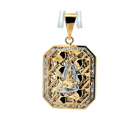 Pendant ‘Virgen de la Caridad del Cobre’ 38.5 10K