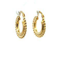 Earrings Fancy Hoops 20 2.5mm 10K