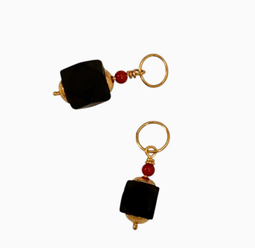 Azabache pendant 14k