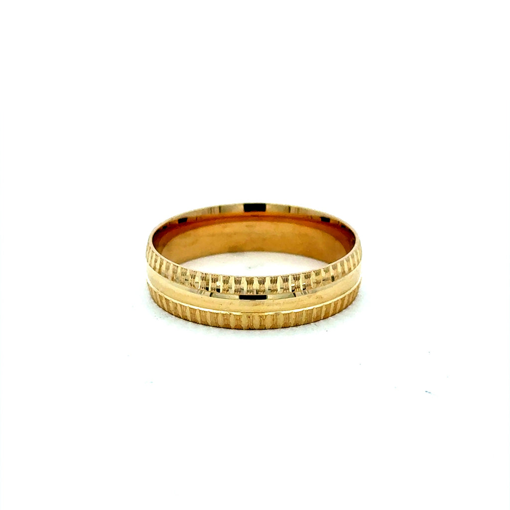 Ring Men’s Wedding Band 12 6mm 10K