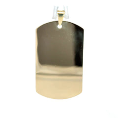 Pendant Dog Tag 40 10K