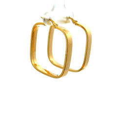 Earrings Plain Hoops 32.5 4mm 10K