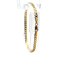 Bracelet Curb Link 4mm 7.5" 10K