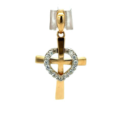 Pendant Cross 32.5 10K