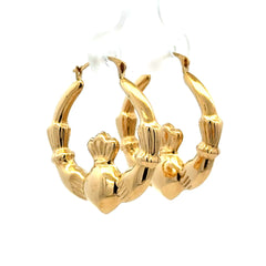 Earrings Fancy Hoops 26.5 5mm 10K