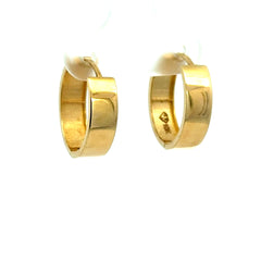 Earrings Fancy Hoops 17 5mm 10K