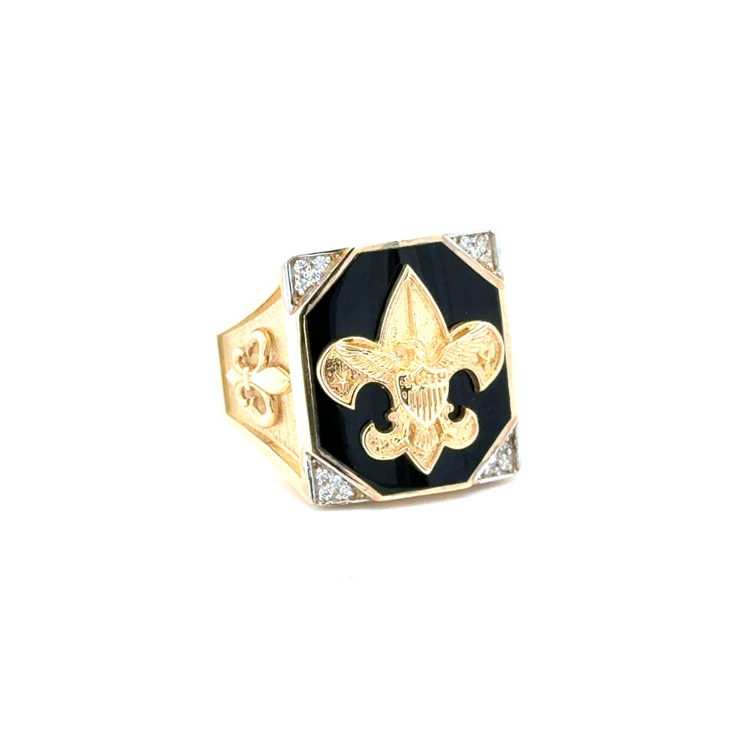 Ring Eagle of Honor 12 6.5mm 10K