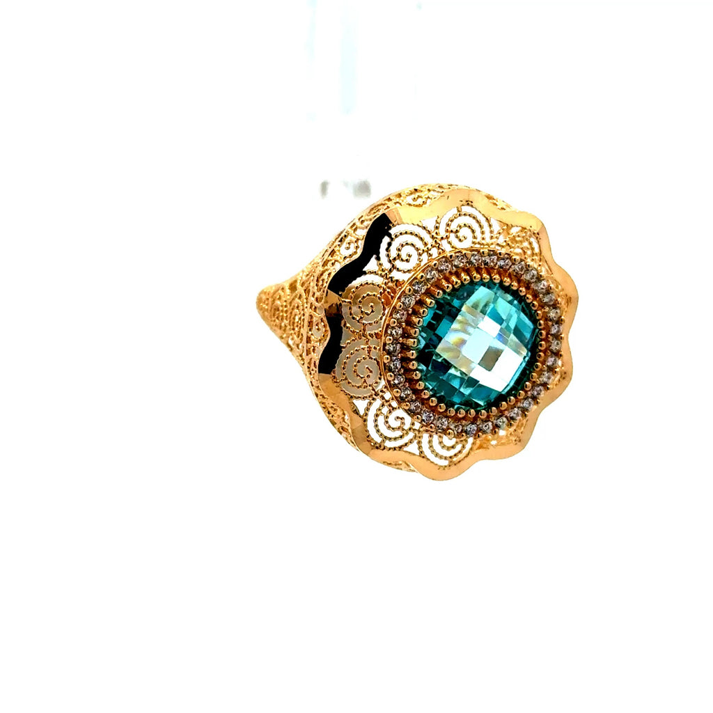 Ring Elegance 8 2mm 14K
