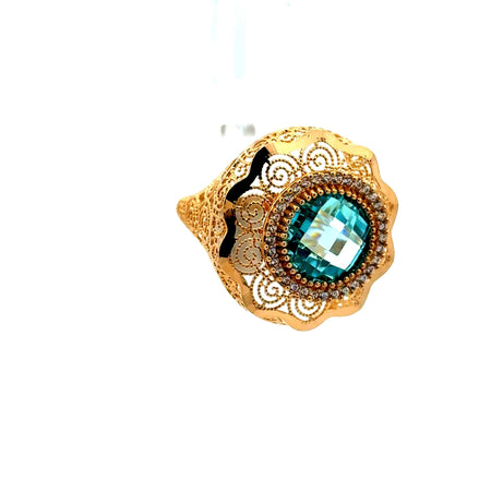 Ring Elegance 8 2mm 14K