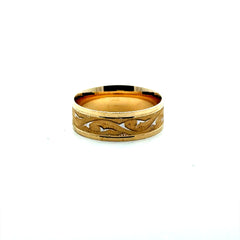 Ring Men’s Wedding Band 10 7mm 10K