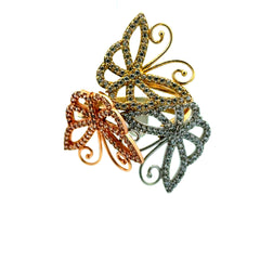 Ring Women's CZ Fantasy 8 2.5mm 14K