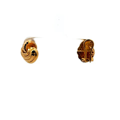 Earrings Omega Lock 15 12mm 10K