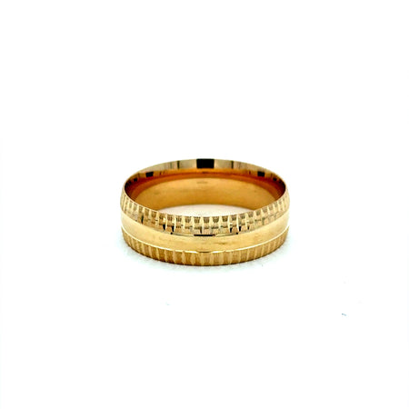 Ring Men’s Wedding Band 10 7mm 10K