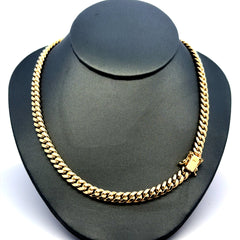 Chain Hollow Cuban 6mm 22" 14K