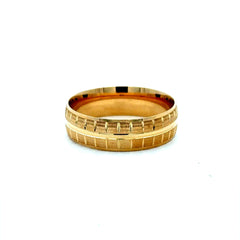 Ring Men’s Wedding Band 11.5 7mm 10K