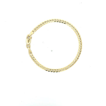 Bracelet Curb Link 3mm 6" 14K
