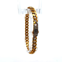 Bracelet Monaco 7mm 7.5" 10K