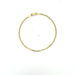 Anklet Curb Link 2.5mm 10" 10K