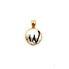 Pendant Mother-of-Pearl Initial 22 10K