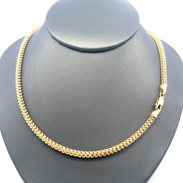 Chain Hollow Franco  3mm 26" 10K