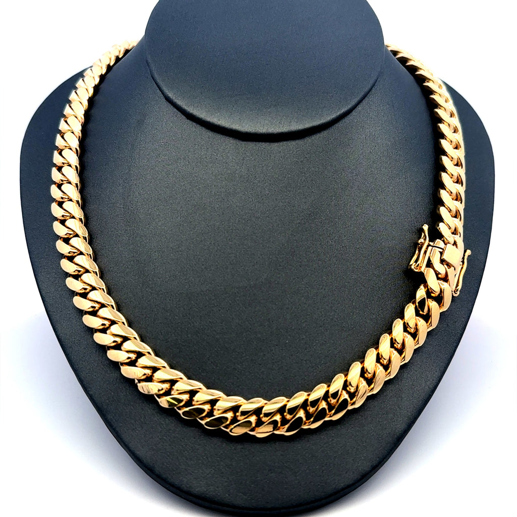Chain Cuban Link 9.5mm 24" 14K