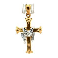 Pendant Cross 35 10K