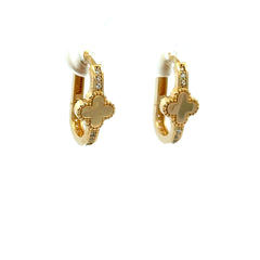 Earrings Fancy Hoops 17 7.5mm 10K