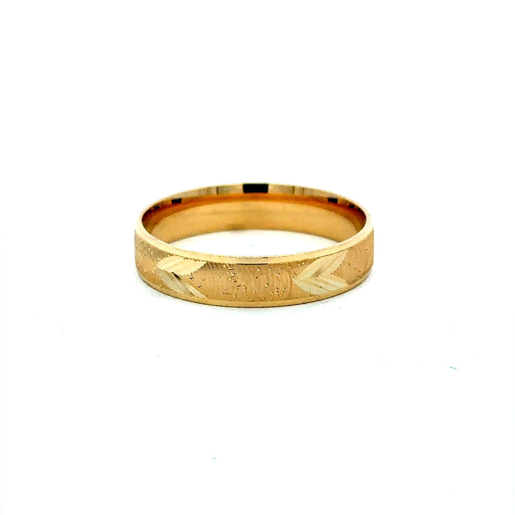 Ring Men’s Wedding Band 11.5 5mm 10K