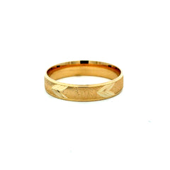 Ring Men’s Wedding Band 11.5 5mm 10K