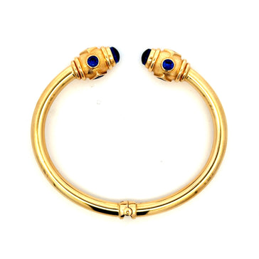 Bangle Plain Blue-Details Ended 18 5mm 14K