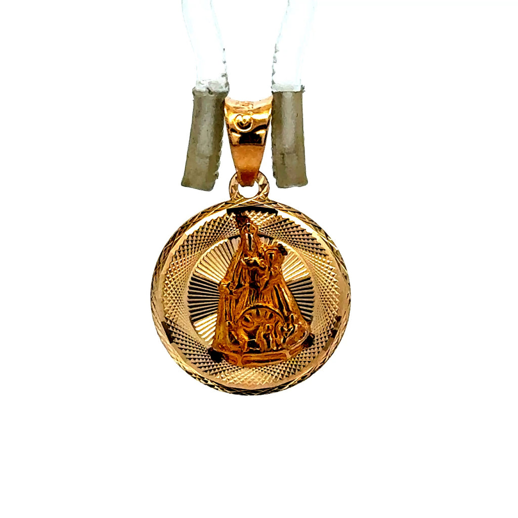 Pendant ‘Virgen de la Caridad del Cobre’ 21 10K