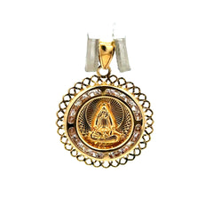 Pendant ‘Virgen de la Caridad del Cobre’ 26.5 10K