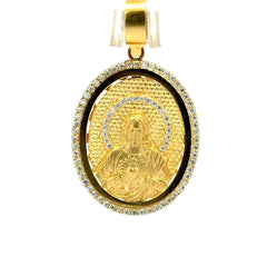 Pendant Sacred Heart of Jesus 41 10K