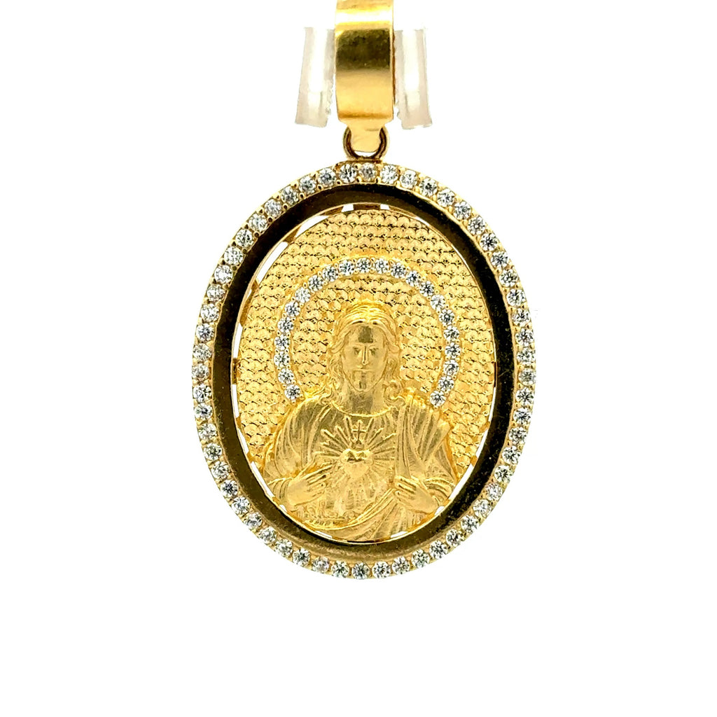 Pendant Sacred Heart of Jesus 41 10K