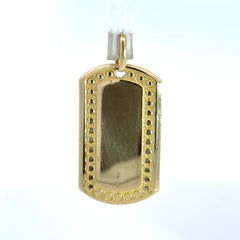 Pendant Dog Tag 44.5 10K
