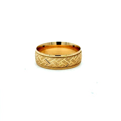 Ring Men’s Wedding Band 10 7mm 10K